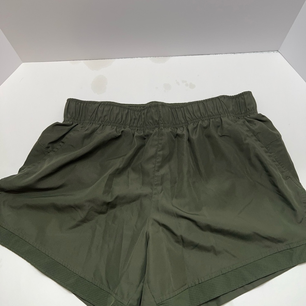 Athletic Works Dark Green Women's Athletic Shorts